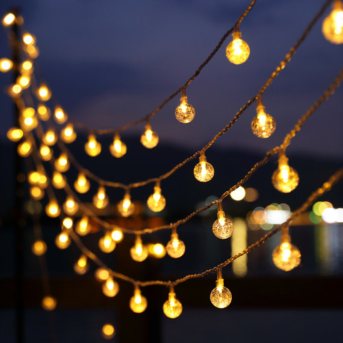 彩灯露营氛围灯带led灯条太阳能