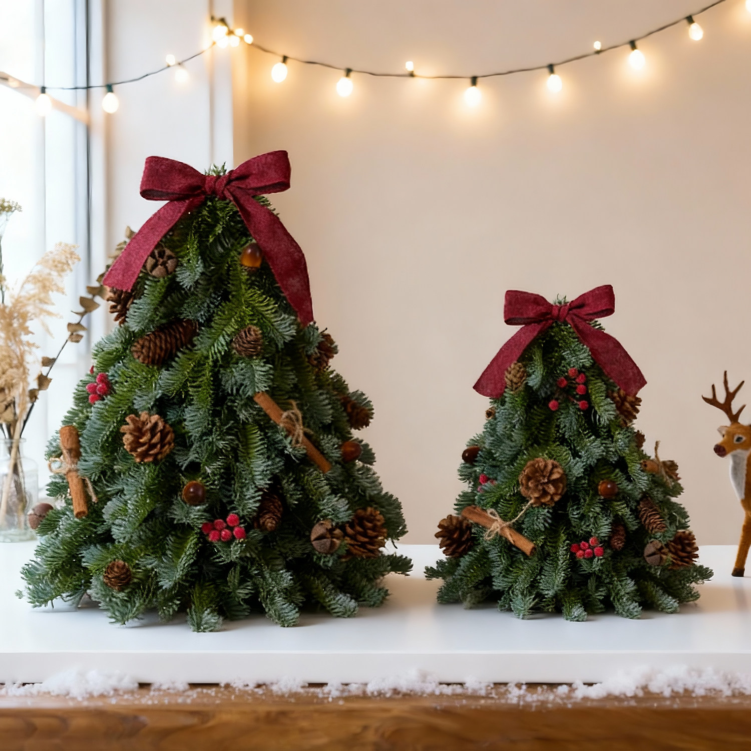 圣诞节装饰品新款仿真迷你圣诞树