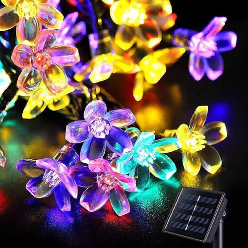 太阳能户外灯家用庭院氛围七彩灯