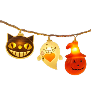 halloween万圣节派对卡通背景墙布氛围道具小配件吊顶装饰挂件