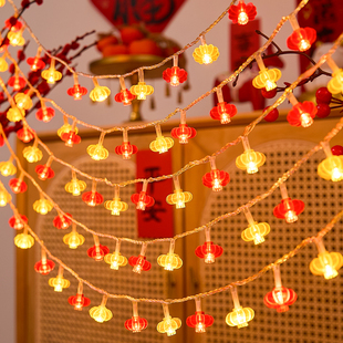 红灯笼2026新款挂大门彩灯氛围灯过新年精致挂件春节室内装饰布置