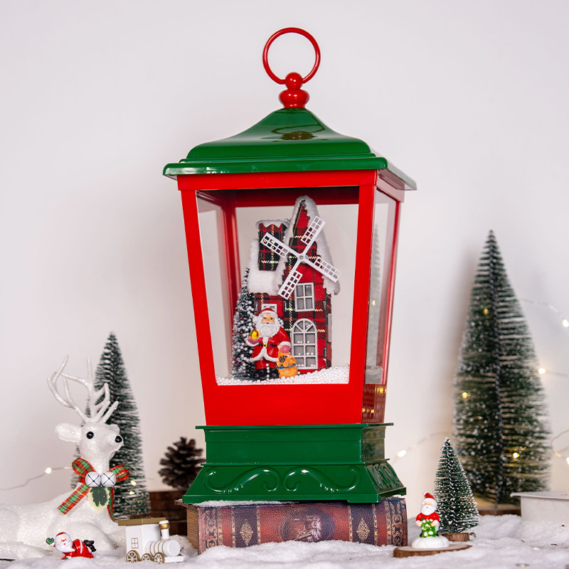 圣诞节老人飘雪小夜灯橱窗装饰品摆件桌面场景布置音乐盒酒吧氛围,节庆用品/礼品,圣诞装饰品,淘宝优惠券,粉丝福利购,淘宝优惠卷