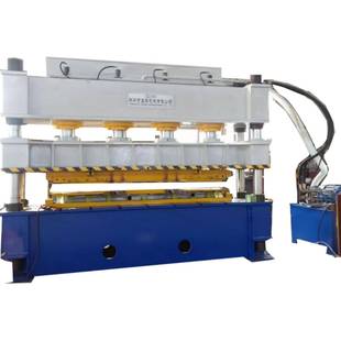 集装箱顶板侧板压装机600吨四柱式液压机储能柜集装箱压力机