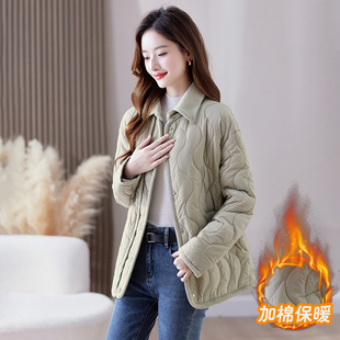 秋冬短款棉服外套女2026冬季新款妈妈棉袄爆款小个子女款保暖棉衣