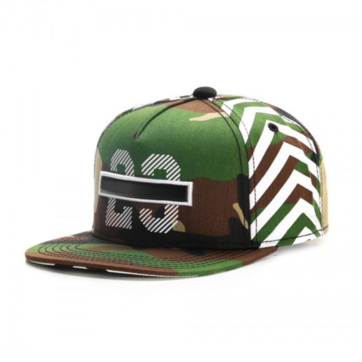Youth Camo Snapback Hat 23 Basketball Hip-Hop Cap - Product image 5