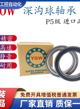 进口YOW高速轴承61800RS61801-61802 61803 61804/61805ZZ61806P5