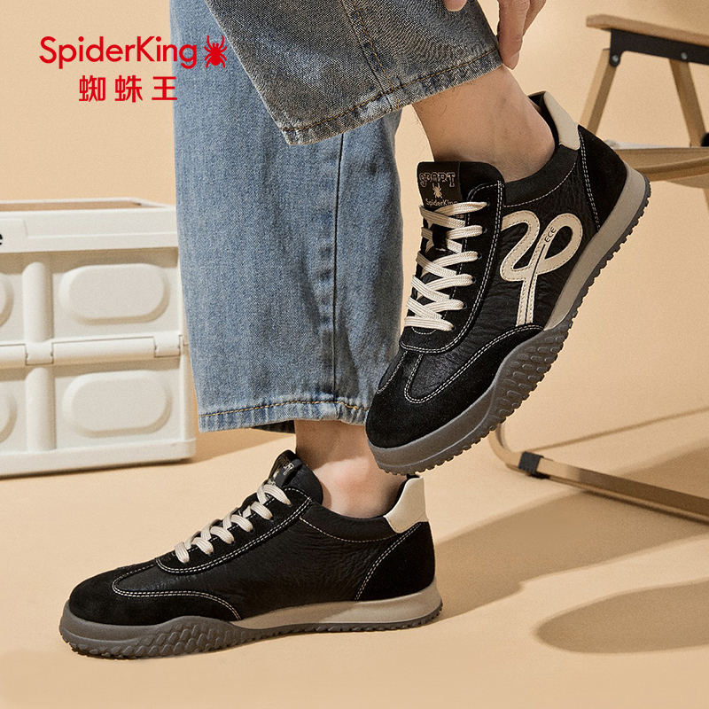 蜘蛛王男鞋新款潮流休闲鞋