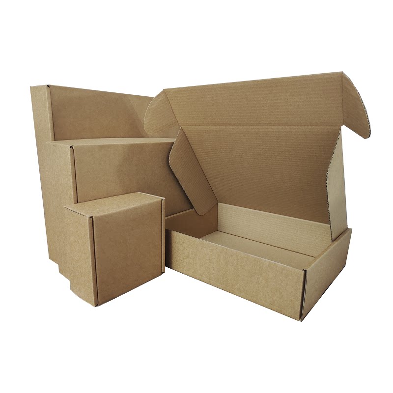 特硬快递盒飞机盒小超大号长正方形手幅服装包装纸箱定制新款