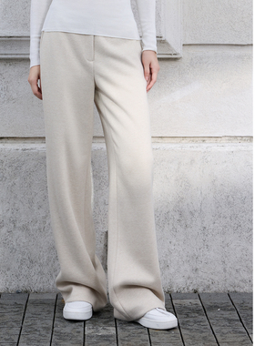 ELLASSAY歌力思2025秋季新款舒适简约直筒休闲裤女EWD363K01100