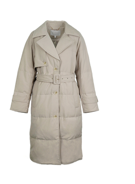 ELLASSAY歌力思秋冬新款气质风衣式鹅绒羽绒服女EWW344L04200