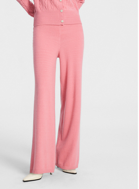 ELLASSAY歌力思秋冬新款绵羊毛慵懒垂感针织休闲裤女EWE354M07600