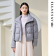 短款 ELLASSAY歌力思冬季 新款 烫钻鹅绒羽绒服女EWD364L02500