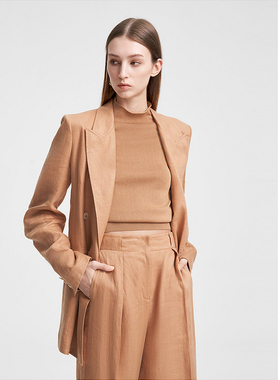 ELLASSAY歌力思2026春季新款细腻真丝棉修身针织衫女EWF351M01900