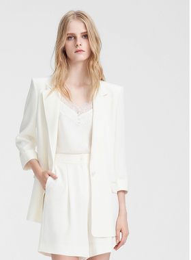 ELLASSAY歌力思夏季新款气质西装外套小西服女EWE352T03300