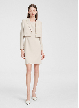 ELLASSAY歌力思春季新款三醋酸ELLA新商务连衣裙EWE351Y00800