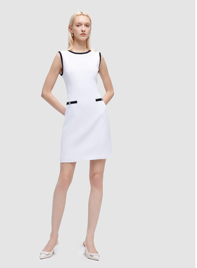 ELLASSAY歌力思春夏新款时尚百搭无袖连衣裙女EWD352Y07800