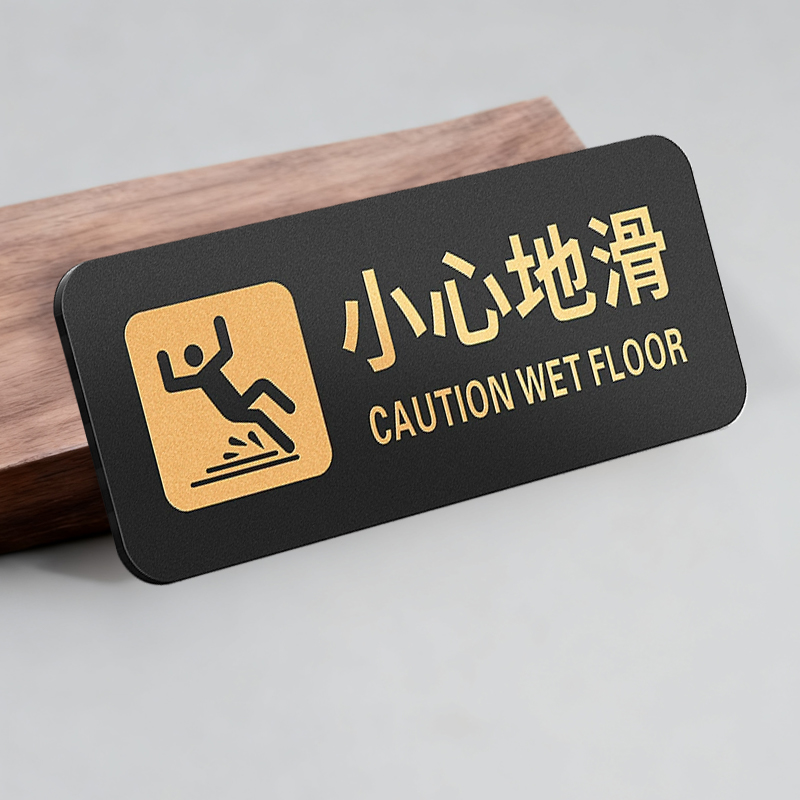 亚克力洗手间指示牌定制