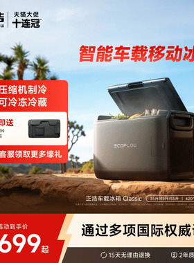 正浩EcoFlow 车载冰箱Classic2025新品小型移动户外便携35/45/55L