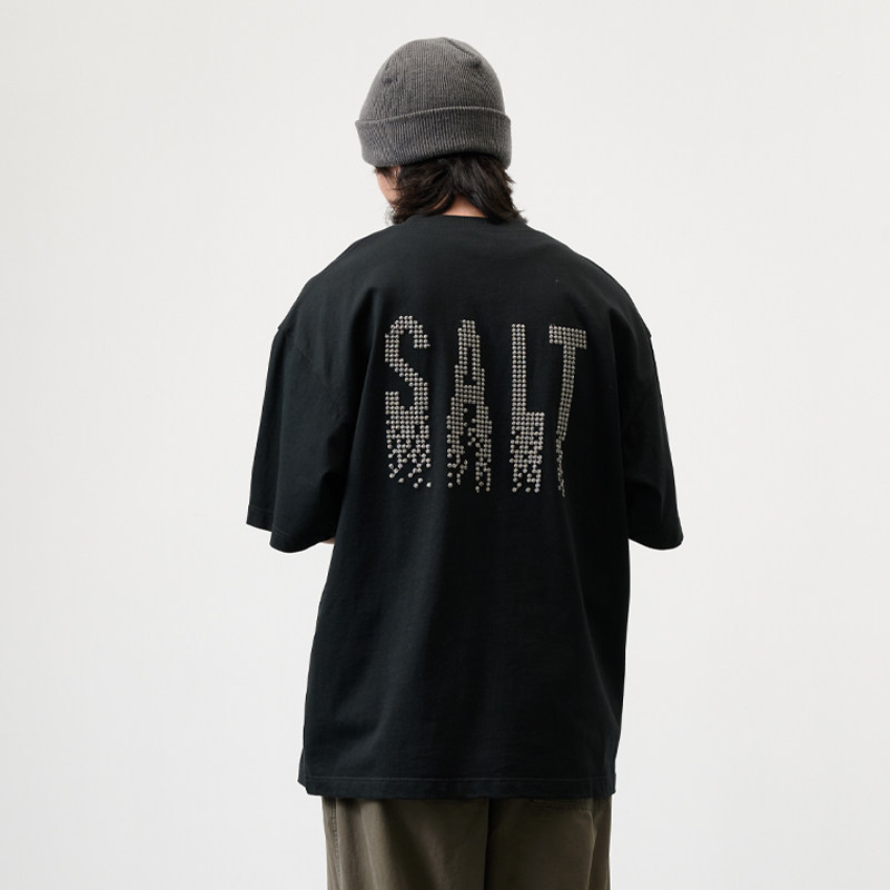 NUMBERSALT短袖印花刺绣宽松基础