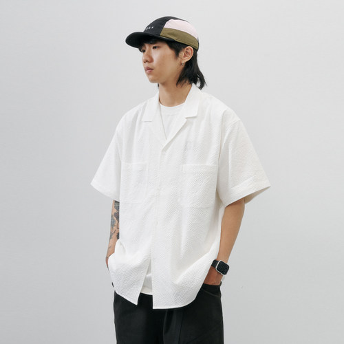 NUMBERSALT翻领短袖青春流行