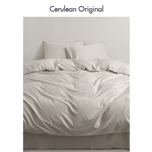 CERULEAN/蔚澜A类母婴级植物染床上用品四件套 2025新款色纺被套