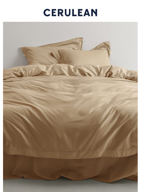 CERULEAN蔚澜夏季天丝棉桑蚕丝床上四件套2026新款被套轻奢高级感