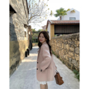 西裝 外套女高級感寬松休閑氣質西服通勤上衣 迷霧光影 pusumede