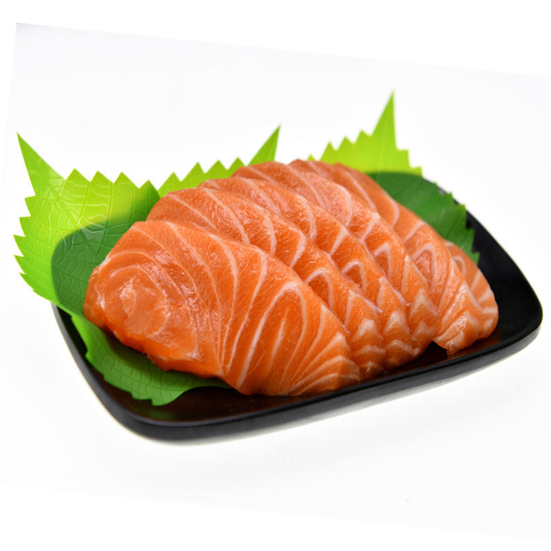 挪威冰鲜三文鱼刺身切片海鲜辅食生鱼片刺身拼盘海鲜即食