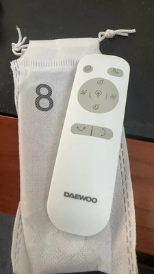 适用原装大宇DAEWOO电风扇遥控器F1 无叶循环扇 风扇遥控器