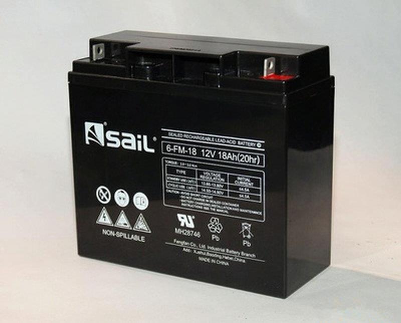 SaiL 风帆 蓄电池 12V18AH 6-FM-18 直流屏UPS电源电瓶