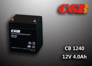 蓄电池 CB1240 12V4AH 阀控式密封蓄电池 通讯设备应急 电瓶