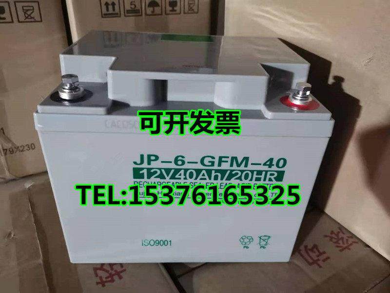 JP-6-GFM-40蓄电池12V40AH北大青鸟主机 UPS备用电源 EPS直流屏