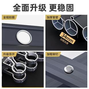 窗外室外晒被凉衣杆 阳台折叠晾衣架户外伸缩晒衣架家用推拉式