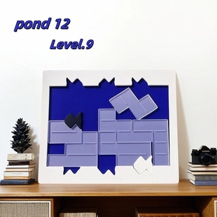 GM同款池塘pond12拼图益智yuu asaka浅香游jigsaw puzzle解压玩具