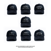 INSIDE OUT 小众原创设计潮流字母刺绣显脸小鸭舌帽棒球帽帽子男