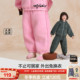 woobaby儿童仿羊羔绒加厚保暖休闲长裤 可外穿家居服25冬男童女童