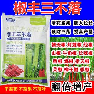 辣椒拉长拉直膨大素生根壮苗剂三不落崔红剂叶面肥朝天椒专用肥料
