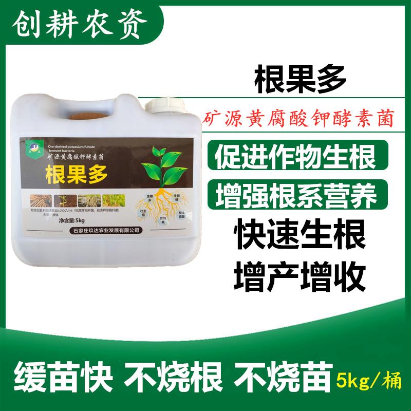 5kg矿源黄腐酸钾生根壮苗改良土壤蔬菜冲施肥果树花卉中药水溶肥