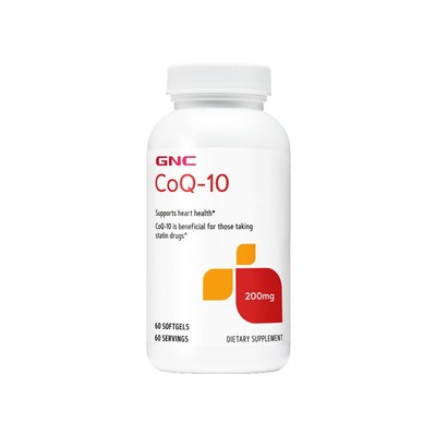 健安喜GNC辅酶COQ10心脑血管200mg60粒保质期：26年2月