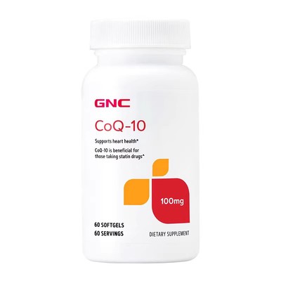 GNC/健安喜辅酶Q10胶囊100mg*60粒/瓶 保质期：26年4月