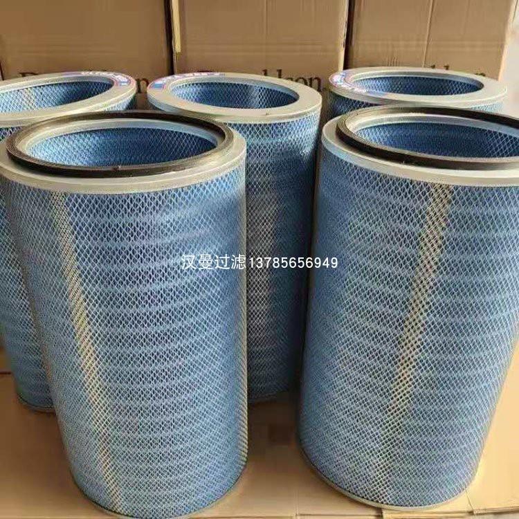 耐阻燃覆膜粉尘滤芯 激光切割机喷砂厂 工业除尘滤芯除尘滤筒
