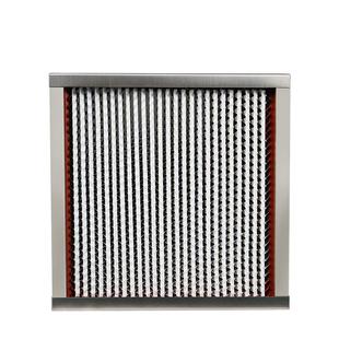 有隔板耐高温高效过滤器H14H13HEPA精密高效过滤网中央空调玻纤纸