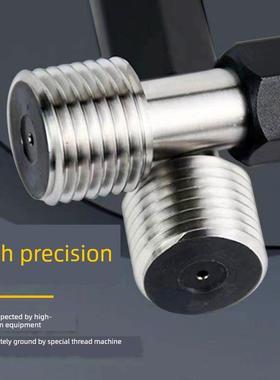 哈尔滨公制螺纹塞规6H7H通止式内螺纹规检测工具M37M38M39M40*4*3