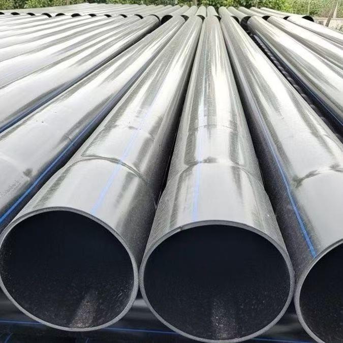 新型PVC排水管110管160管200管PE排水管砸不烂防晒预埋排水灌溉管