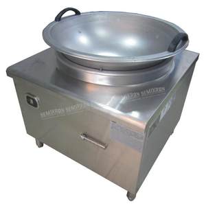 赛米控商用单头大功率大锅灶 食堂单眼不锈钢节能电磁大炒炉厨房