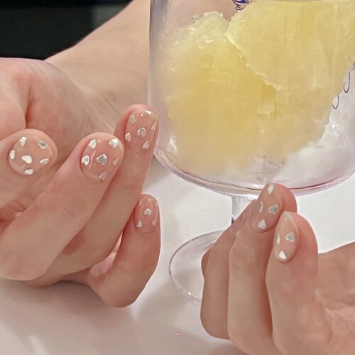 nownownail满天心uv凝胶美甲贴