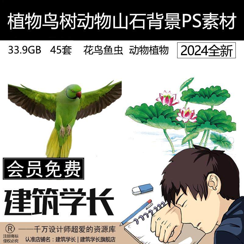 古风PS素材库植物树动物山石背景古画字体人物花卉工笔画宋代建筑,商务/设计服务,设计素材/源文件,淘宝优惠券,粉丝福利购,淘宝优惠卷