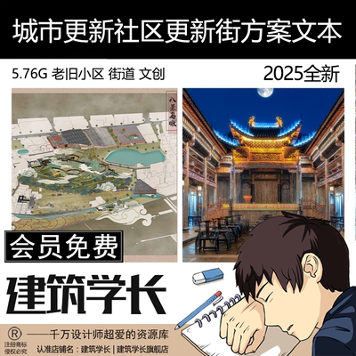 城市更新社区老旧小区微更新公共街道文创空间有机规划方案