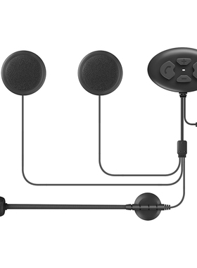摩托电动车头盔蓝牙耳机全盔内置无线音乐导航通话硬麦外卖装备