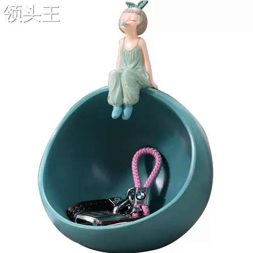 Креативная система хранения для ключей для гостиной, декор из смолы, домашний декор